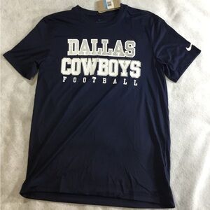 Nike Dallas Cowboys Dri-FIT Navy Tee sz M